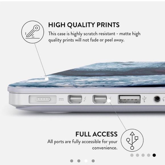 Frozen Lake Burga Macbook Air 13 Case - Picture 4 of 4